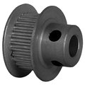 B B Manufacturing 28-2P06-6FA3, Timing Pulley, Aluminum, Clear Anodized,  28-2P06-6FA3